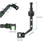 Suport auto Mirror Holder, Ajustabil, Rotire 360 grade, Negru