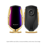 Suport auto pentru telefon cu încărcare wireless și senzor inteligent